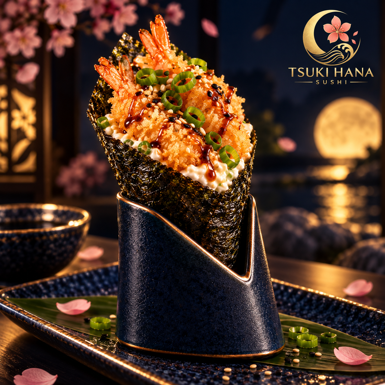 Temaki Ebi Dourado