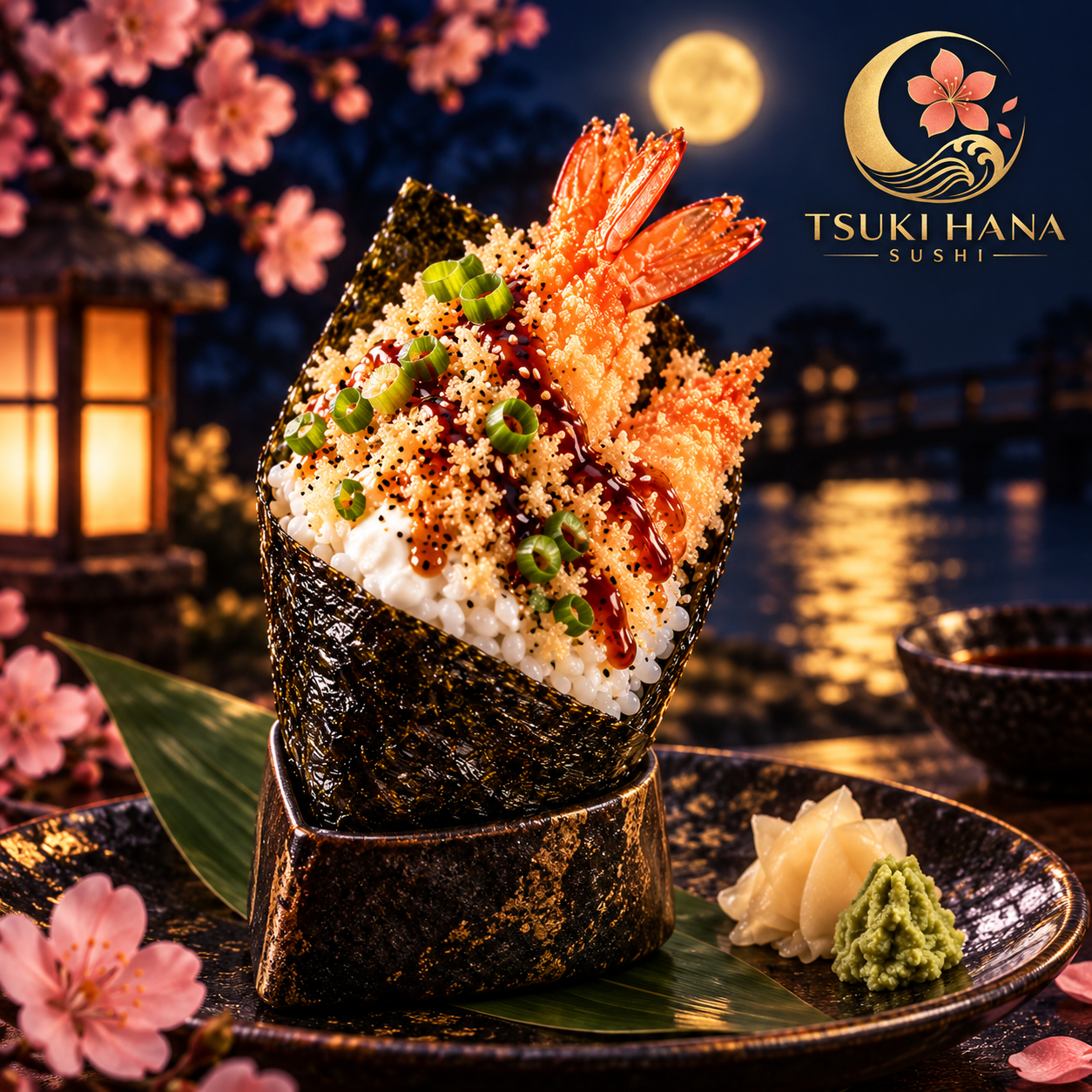 Temaki Ebi Sakura