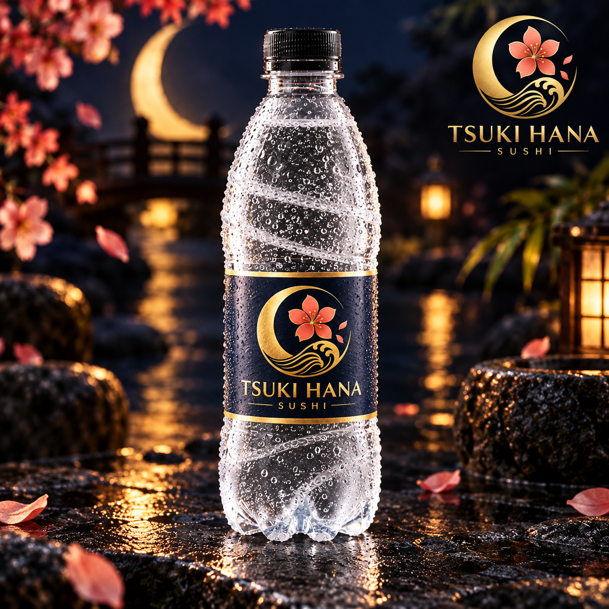 Água Tsuki Com Gás 500ml