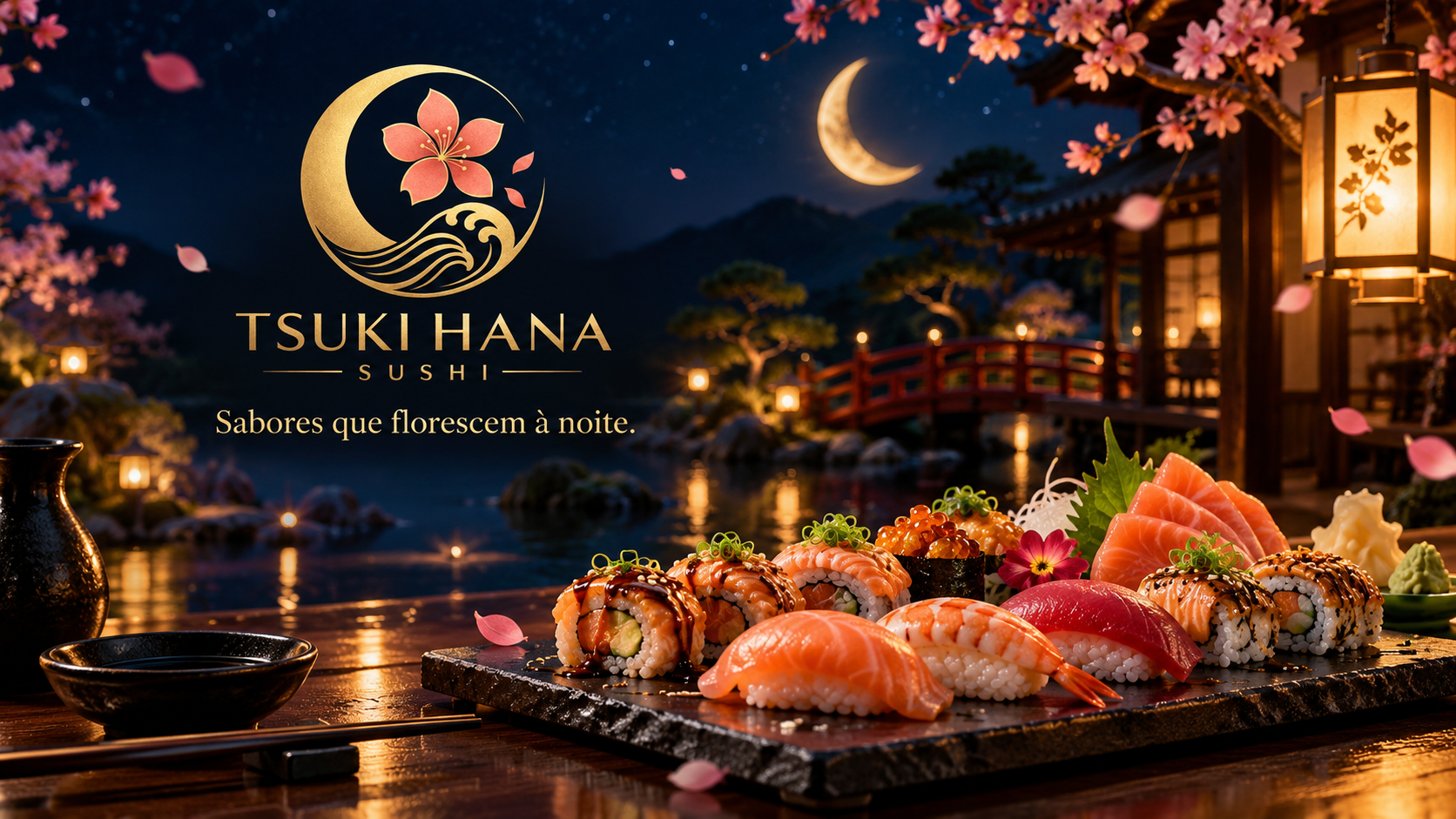 Sushis frescos Tsuki Hana